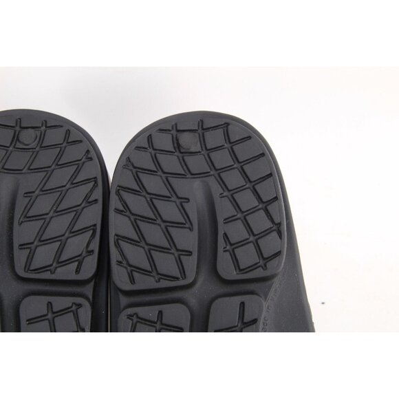 Oofos OOAHH Sandals Unisex Recovery Slide Shoes Black Unisex Mens 10 - Picture 14 of 16